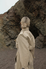 Cassity Tan Trench Coat