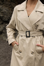 Cassity Tan Trench Coat