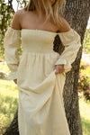 Christen Honey Cotton Dress - LLACIE 