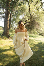 Christen Honey Cotton Dress - LLACIE 